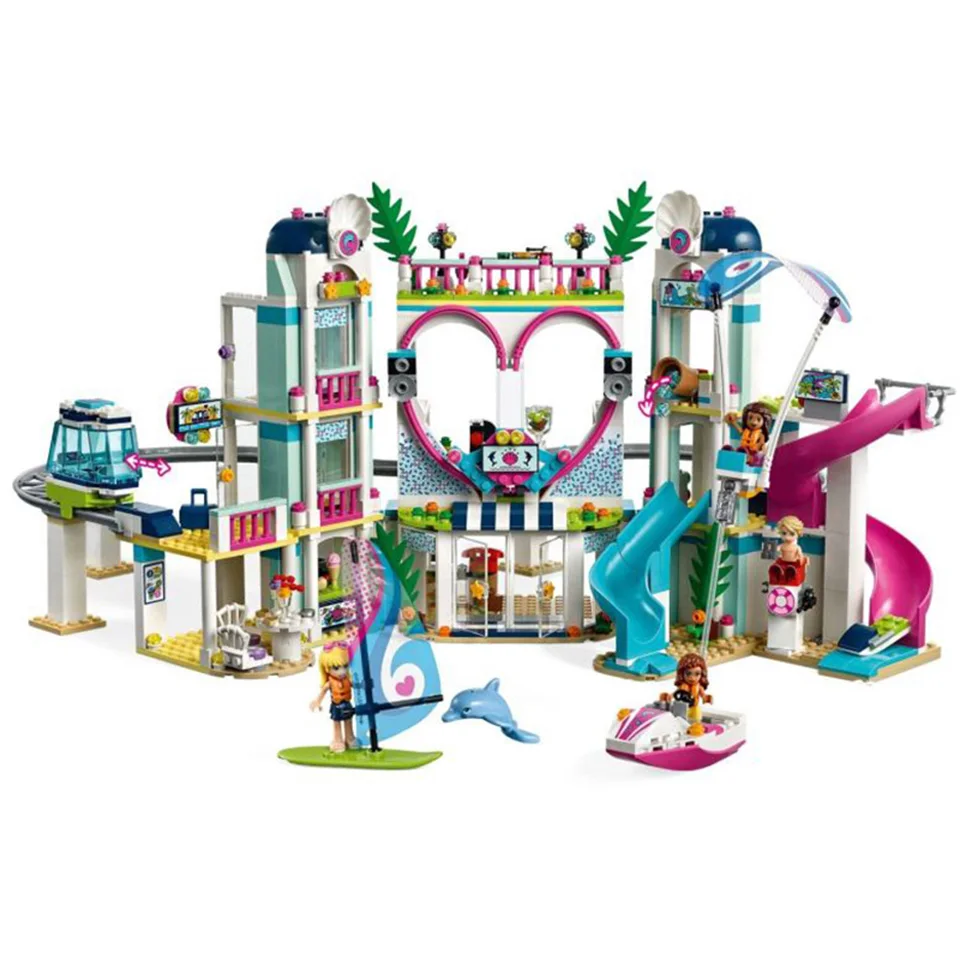 

Playground Set Compatible legoing Friends Model Building Blocks 1139 Piece Bricks For Girls Birthday Gifts Choldren Toys
