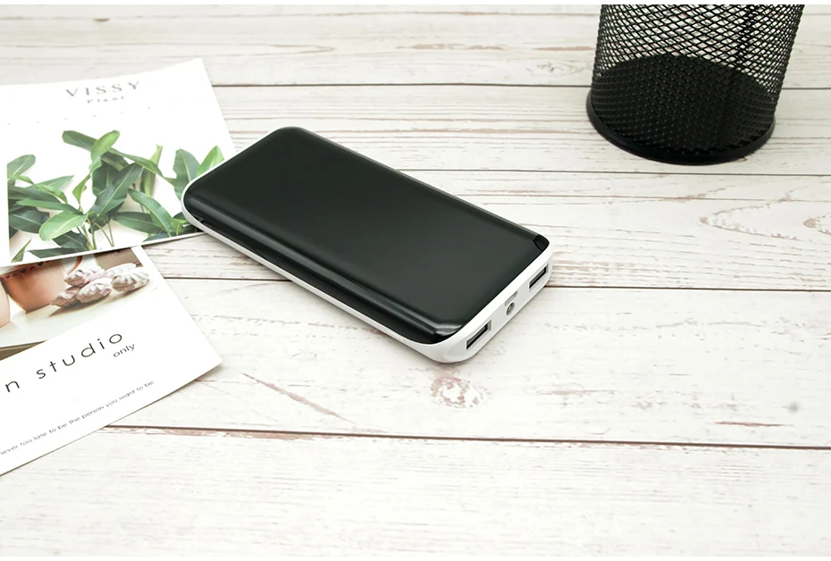 WST Slim LED Real Power Bank 10000mAh 10000 PoverBank Battery Pack Mobile External Battery For Xiaomi Samsung Phone Powerbank (14)