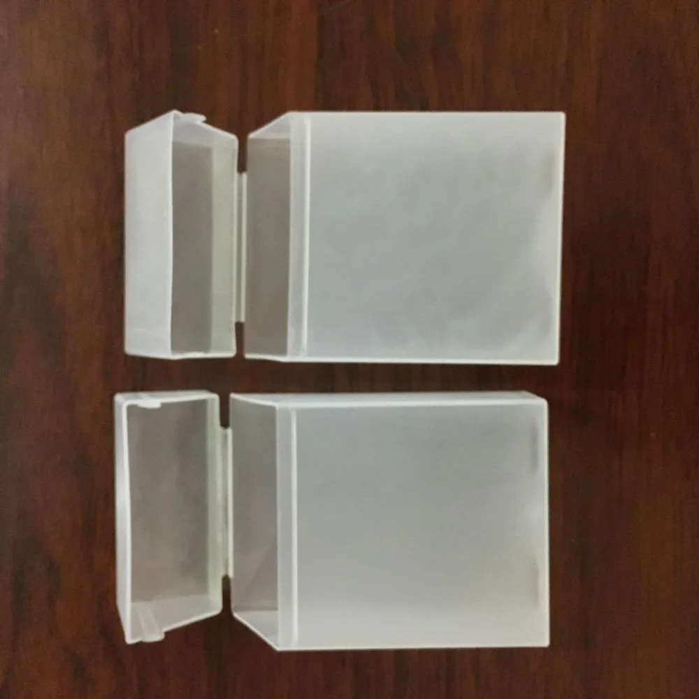 

1Pcs Cigarette Box Cigarette Case Cover Transparent Plastic Case Decoration Cigarete Holder Tobacco Box accessories
