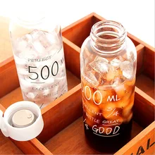 Бутылка для молока Новая Мода Свежий студенческий стиль любителей Превосходное качество прекрасный стакан корова молоко кружка чашка для воды пара креативная бутылка