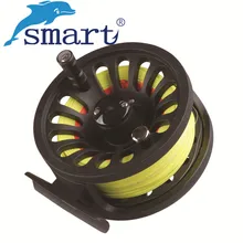 Летающий рыболовный комплект, Рыболовная катушка 85 мм/рыболовная леска WF-5F/90 футов/Леска/поводок Mouche Pesca