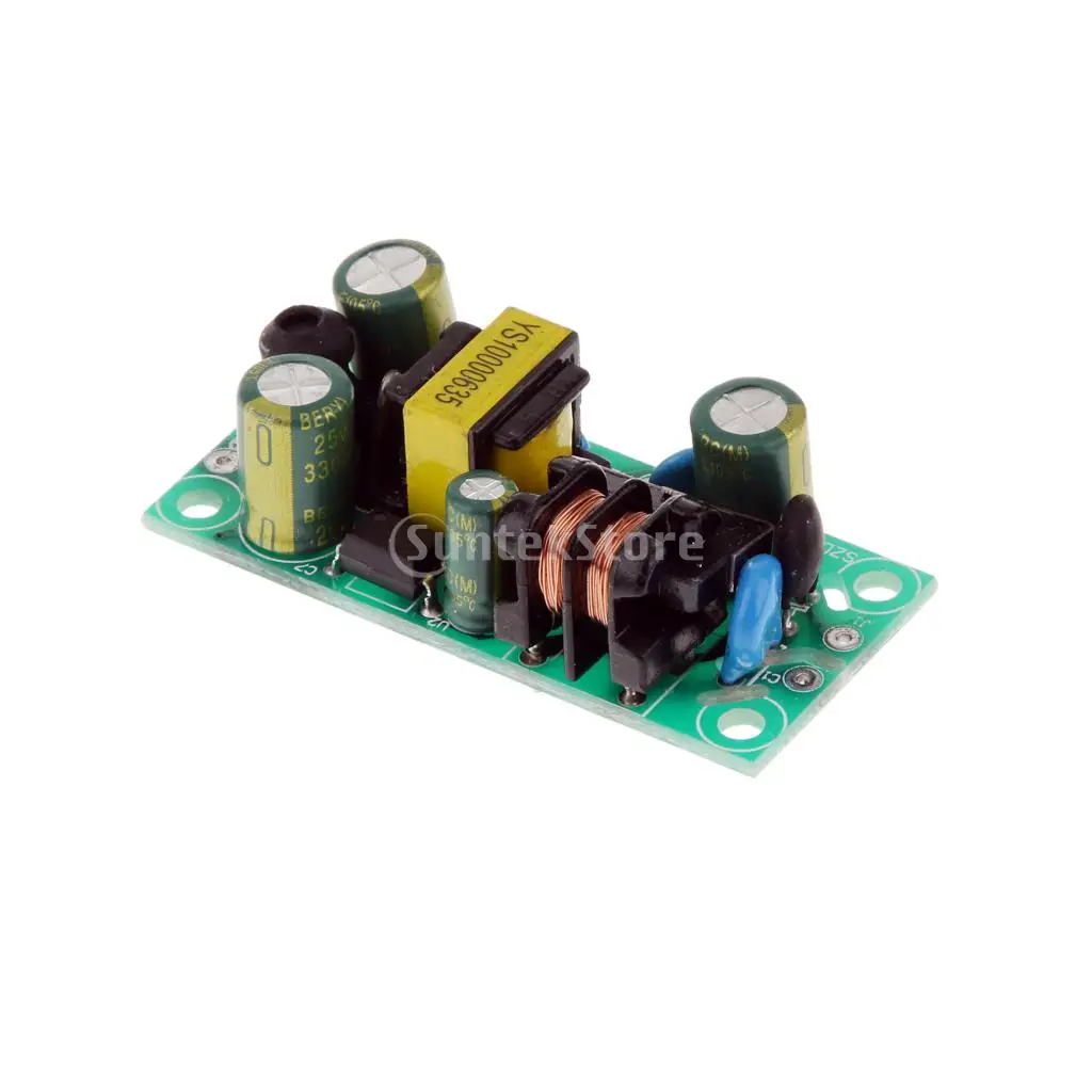 AC-DC 12V 500mA Converter Isolation LED Bare Plate Power Supply Module Board Pack of 1