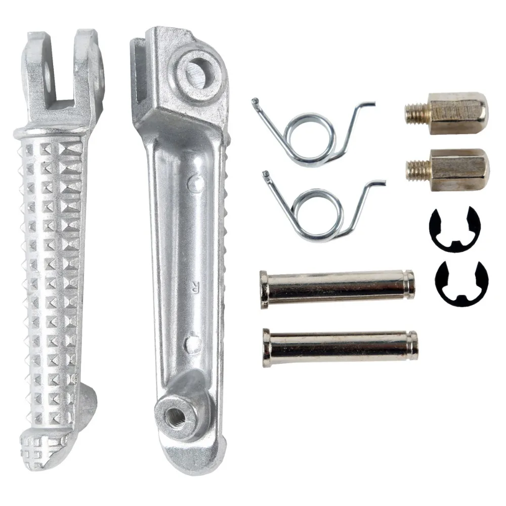 

YZF R1 Motorcycle For Yamaha YZFR6 1999 -2017 R6S 2003-2008 YZF R1 1998-2014 Aluminum Motorcycle Front Footrests Foot Pegs