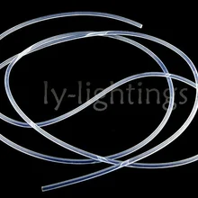 Для украшения ночного освещения Оптическое волокно боковой свет сторона-Светящееся Оптическое волокно 6 мм/10 м высокая эффективность света передачи волокна