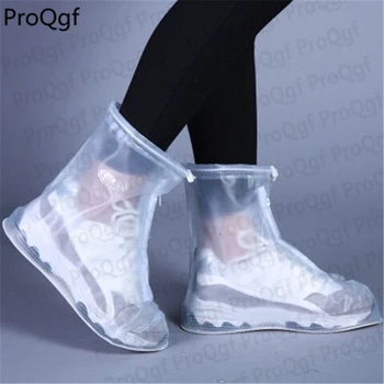 

Prodgf 2 Pair A Set zipper waterproof shoe cover