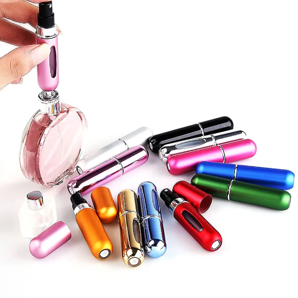  5ML Travel Portable Refillable Perfume Atomizer Bottle Scent Pump Mini Storage tank Cosmetic Contai