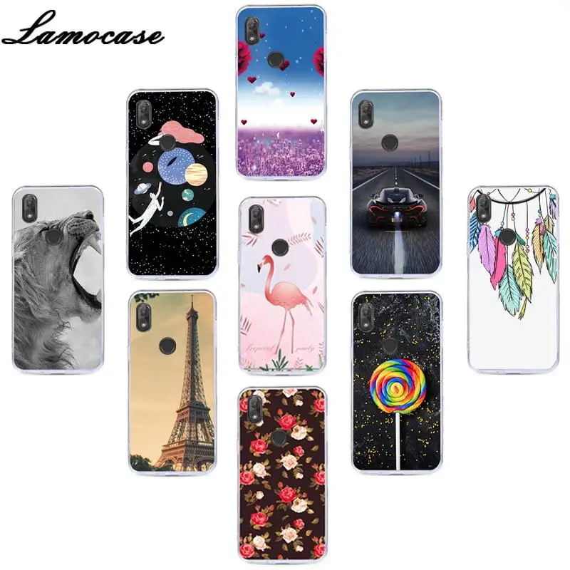Coque Wiko View 2 go cases silicone funda Wiko View 2 go cover soft TPU flower cute Cartoon Animals case for wiko view 2 go capa