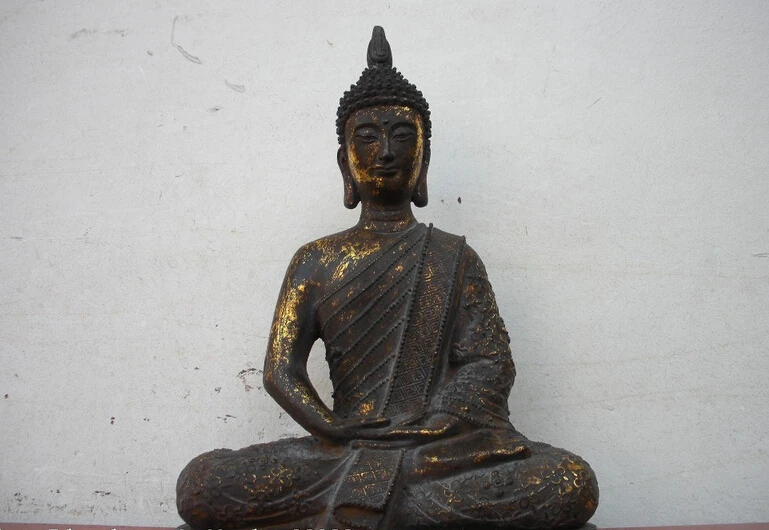 

wholesale factory Thai Buddhism Temple Bronze Carved Buddha Sakyamuni Rattanakosin statue