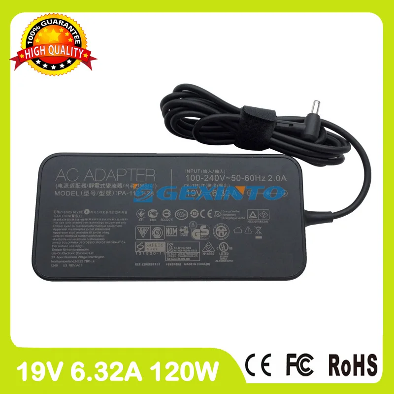 

19V 6.32A ac power adapter PA-1128-26 FSP120-1ADE11 laptop charger for Asus ROG Strix GL752VL GL752VW GL753VD GL753VE GL771JM