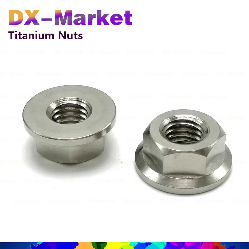 m14 *1.25p , 4pcs /set , Titanium color , m14 Fine thread Titanium