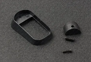 

Fit GLOCK 17 19 22 24 25 26 27 28 31 32 33 34 nylon BASE PAD Grip Adapter mag guide BK M1260
