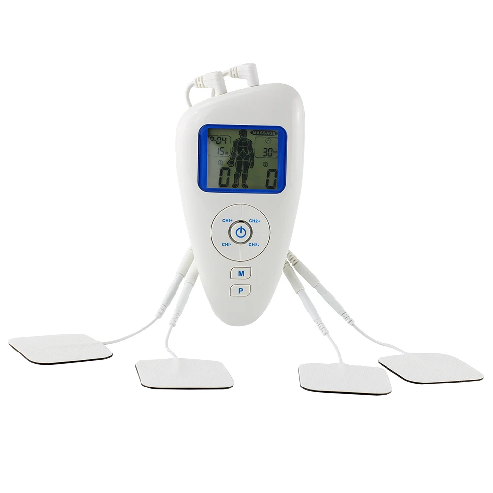 ANM-L101 Dual TENS EMS Machine Digital Low Frequency Therapy device Electrical Muscle Stimulator Tens Massager for relax 2
