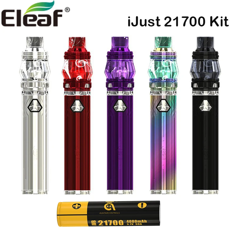 Электронная сигарета Eleaf iJust 21700 набор для вейпа с аккумулятором испаритель ELLO Duro