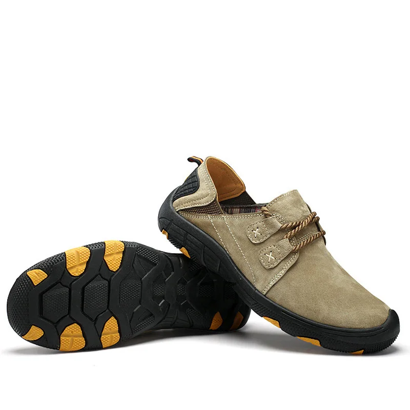 ZERO MORE Men's Shoes Casual Large Size Pig Suede Fashion Spring Vintage Sewing Design Shoes Men Solid Lace Up Men Shoes Classic ZERO MORE Men's Shoes Casual Large Size Pig Suede Fashion Spring Vintage Sewing Design Shoes Men Solid Lace Up Men Shoes Classic
