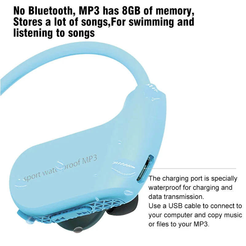 2-4.MP3 IPX8 Waterproof