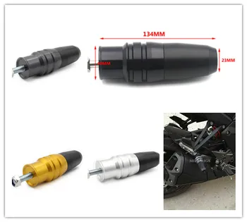 

Motorcycle exhaust anti-fall bar body floor protection anti-drop device for BMW F800R GT F650GS K1200S HP2 HP4 NINE T 650GS 650