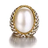 Noenname-null bague de perle à atmosphère rétro pour femmes, à la mode, pour un banquet de mariage, 2022 ► Photo 2/4