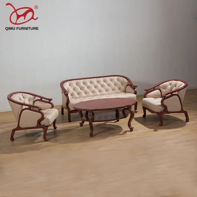 Antique elegant design furniture vintage furniture suits suitable for living room solid wood chairs tea table M301+M302+M253 Antique elegant design furniture vintage furniture suits suitable for living room solid wood chairs tea table M301+M302+M253