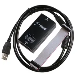 1 шт Высокое Скорость J-Link JLink V8 USB ARM JTAG эмулятор отладчик J-Link V8 эмулятор