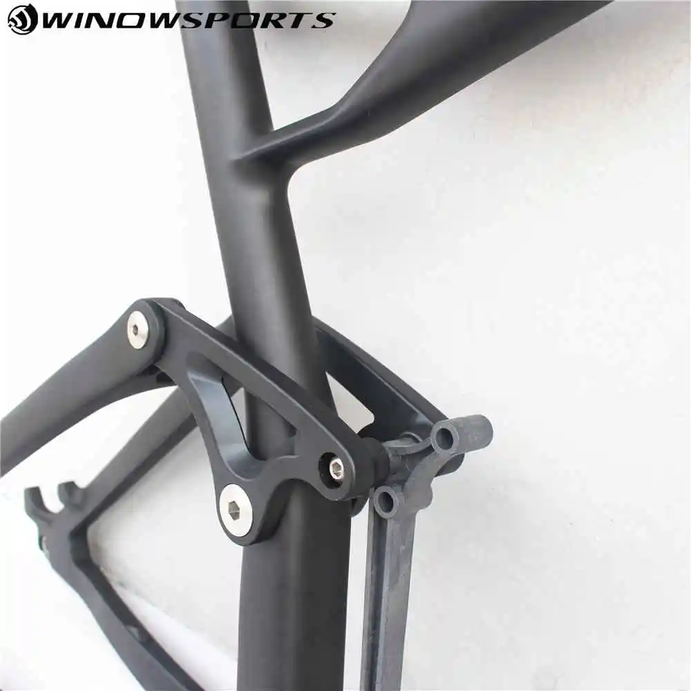 Sale 2018 New full suspension 29er Carbon Mtb Frame XC 142x12mm Enduro bikes Carbon mountain frame Mtb frame 29 with Painting 3