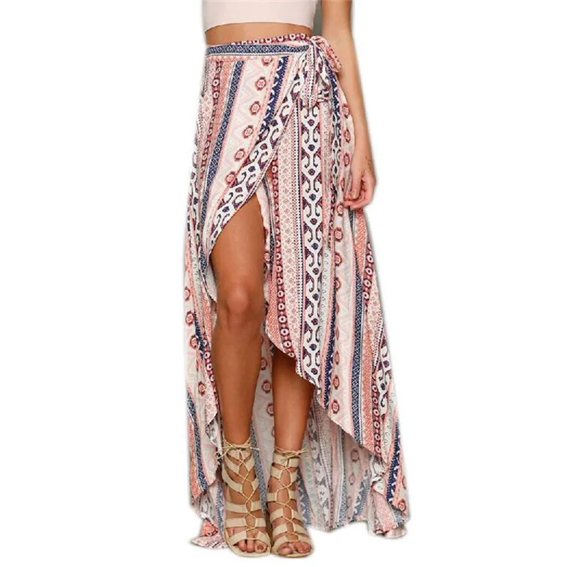 L-Peach Femme Par/éo Sarong Maillots de Bain Cover Up Et/é en Mousseline Robe de Plage