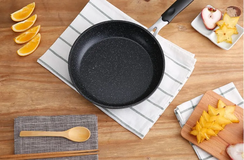 Японская сковорода с антипригарным покрытием Maifan каменный противень бездымный горшок индукционная плита для вока кухонные принадлежности для готовки