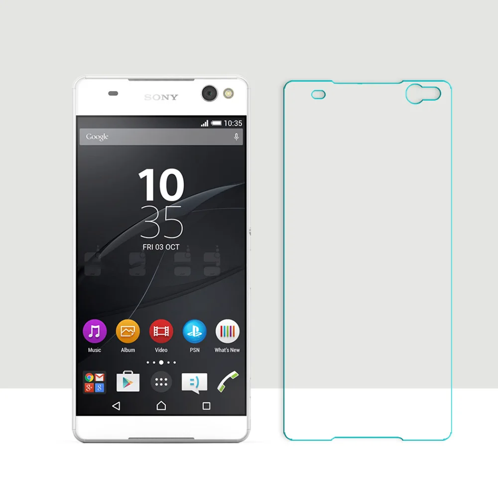 2.5D Curved Edge Screen For Sony Xperia C5 Ultra E5553 E5506 E5533 E5563 Tempered Glass Protector Film | Мобильные телефоны и