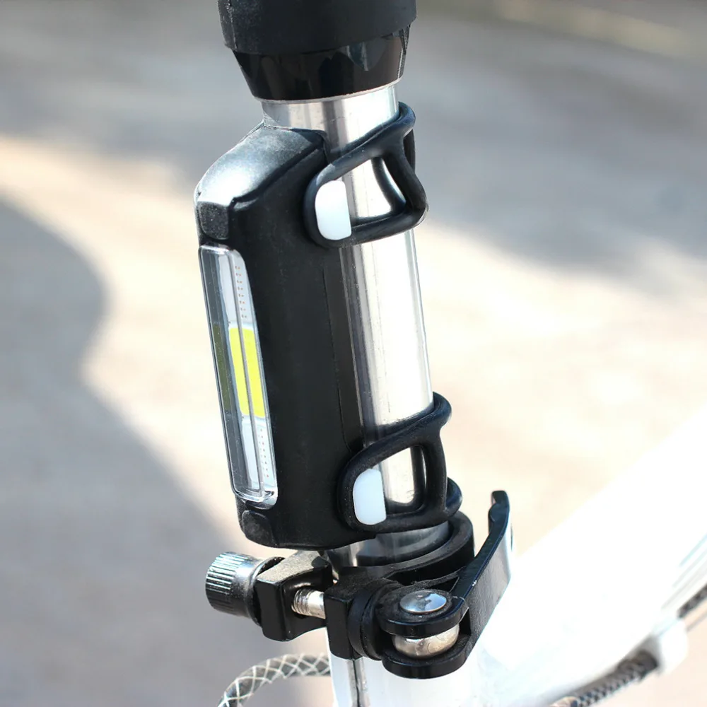 Bicycle Bike Rear Tail LED Light Mini Taillight 3 Colors USB