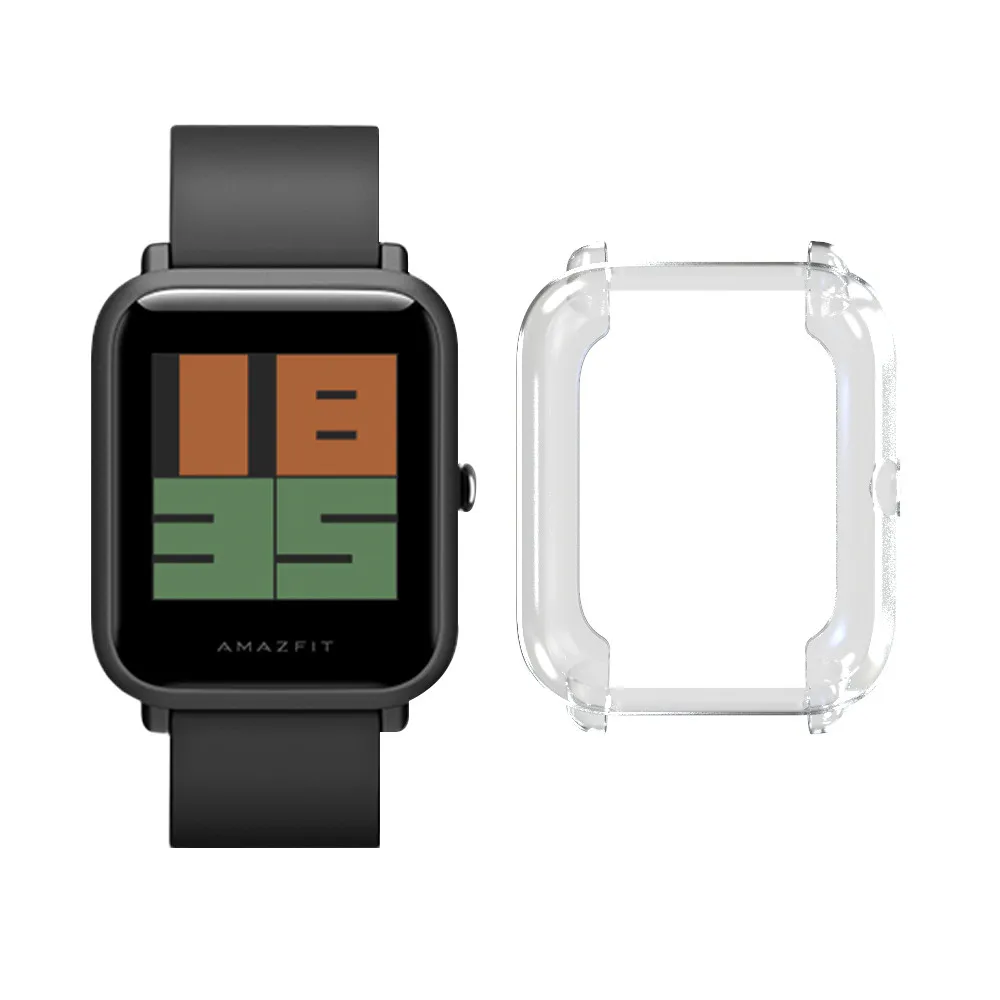 

Protect Case for Xiaomi Huami Amazfit Bip Bit youth Watch Case Replace Cover Protective Shell for Amazfit Bip Silicone Cases