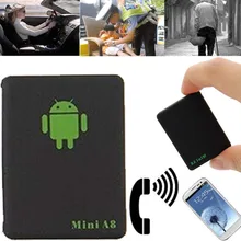 A8 Mini GSM/GPRS Tracker Global Real Time GSM GPRS Tracking Device With SOS Button for Cars Kids Elder Pets No GPS No GPS Hot(China)