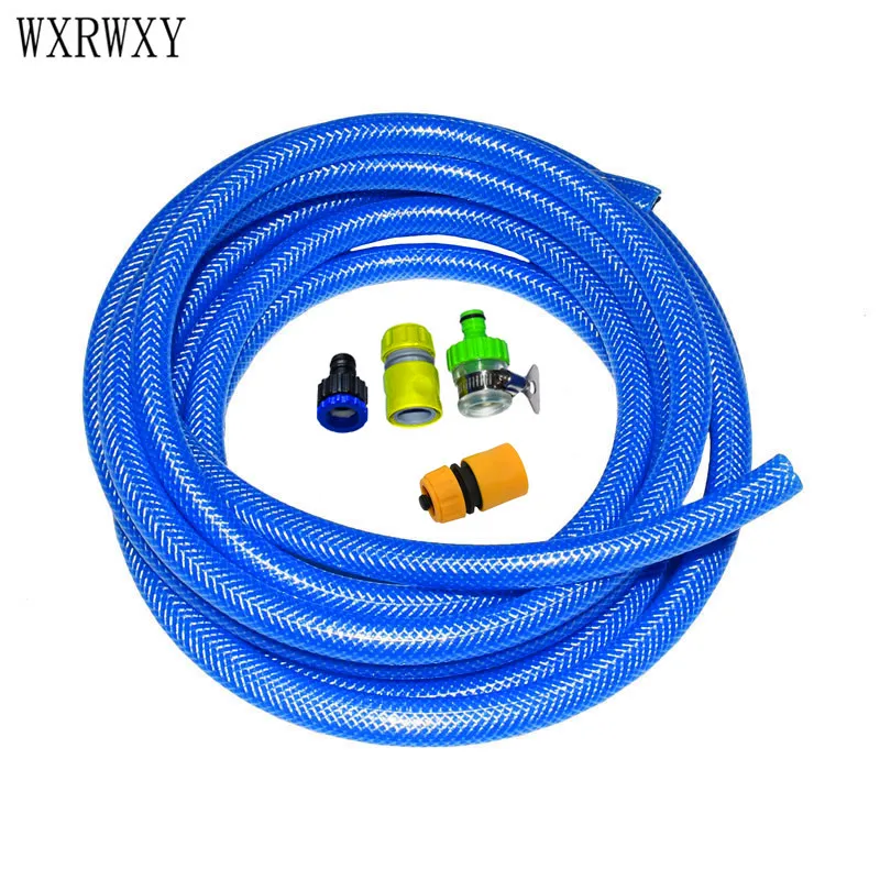 Goede Wxrwxy Auto wassen slang 1 2 tuin slang drenken pijp pvc waterleiding connector Threadless snelkoppeling waterpistool accessoires