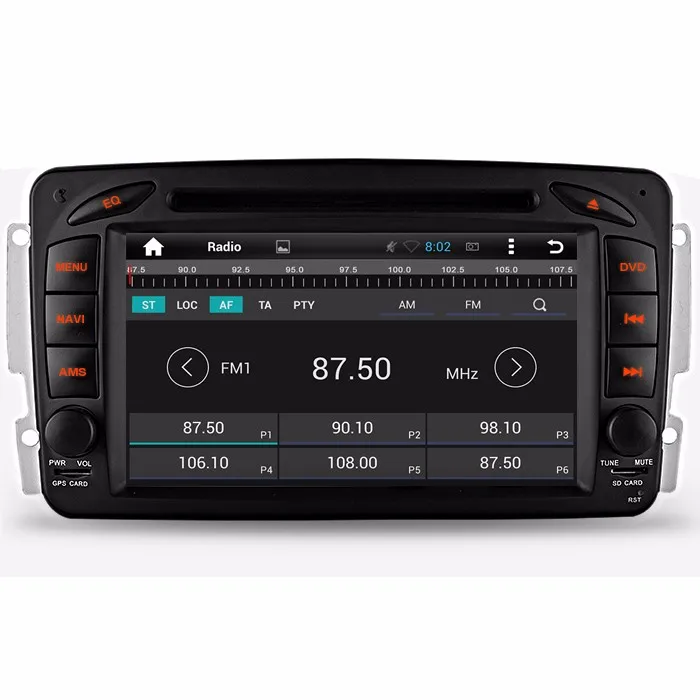 Clearance Car DVD Player For Mercedes Benz W203 W208 W209 W210 W463 W163 W168 Viano 4G Octa Core 4GB RAM Android 6.0 8.0 7.1 GPS Radio 1