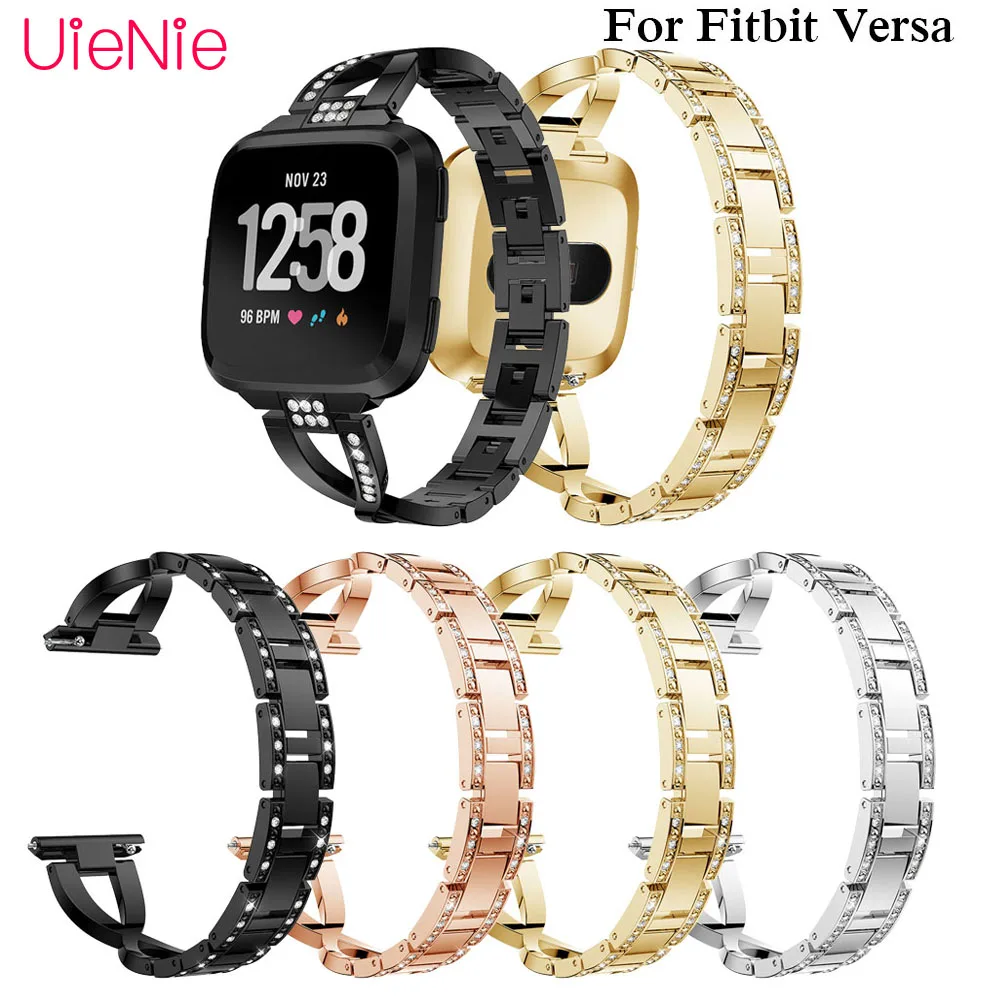 

For Fitbit Versa smart watch replacement wristband aluminum bracelet for Fitbit Versa bracelet band Ms brick strap accessories