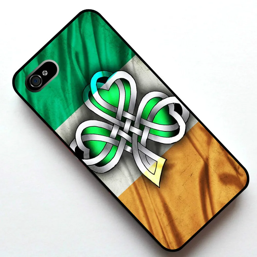 Irish Flag with Clover Phone Cover Case for Huawei 3C