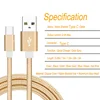 USB tipo-C Cable de cargador 25cm 1m 1,5 m 2m 3 m 3 metros USB-C Cable Kablo para Xiaomi Redmi K30s Nota 9 9s Samsung A51 S20 ► Foto 2/6