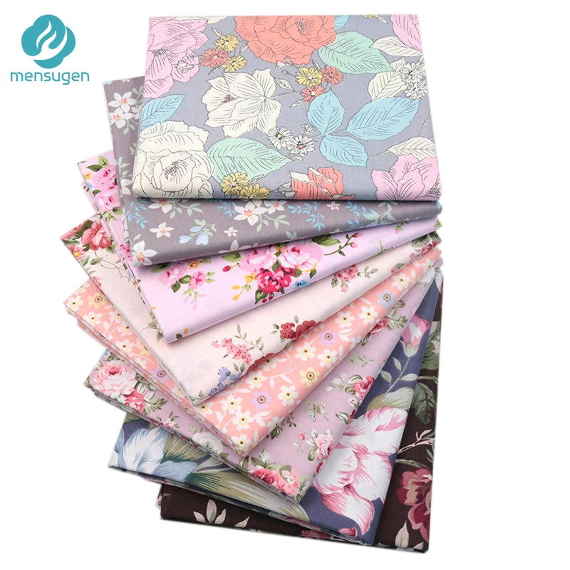 Новейший цветок и цветочный принт хлопок ткань счетчики для платьев подушки одеяло швейные ткани DIY Telas