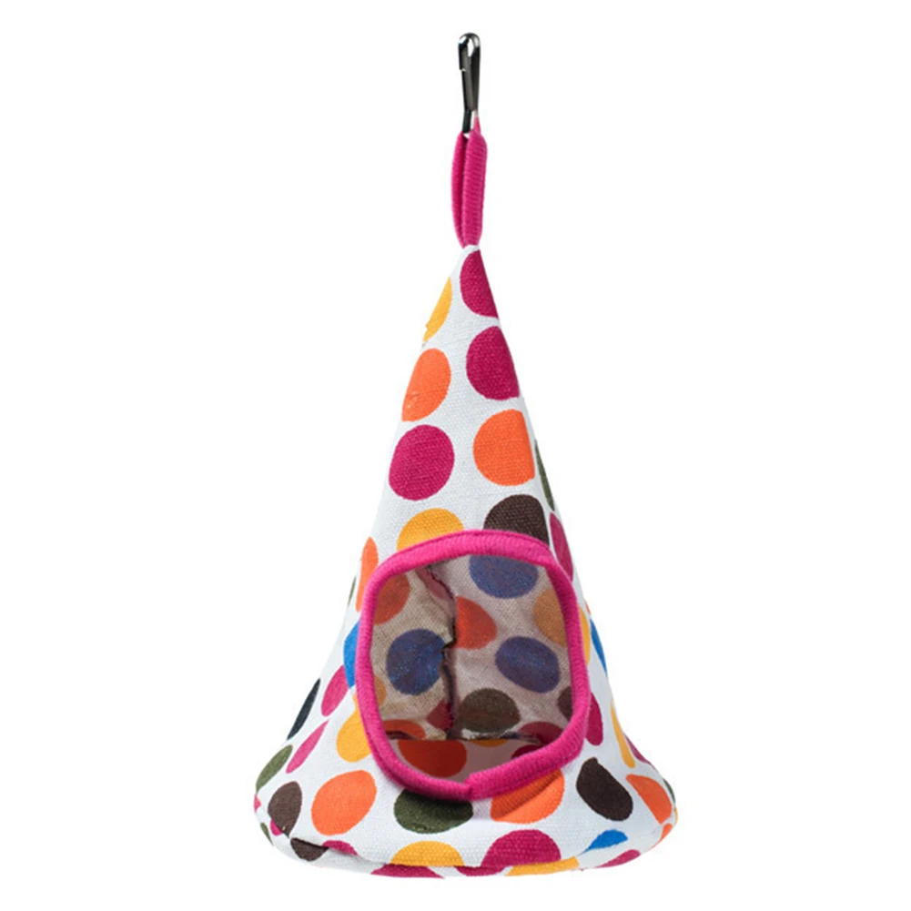 Heaven2017 Soft Comfortable Warm Multi-Color Bed Cave Cage Collapsible Pets Cat Kitten Cone Hammock Hanging