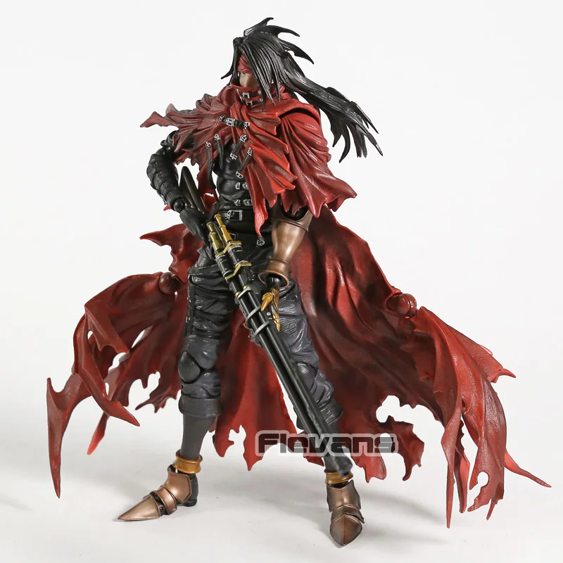 Dirge of Cerberus Final Fantasy VII Play Arts Kai Vincent Valentine ПВХ фигурка Коллекционная модель игрушки