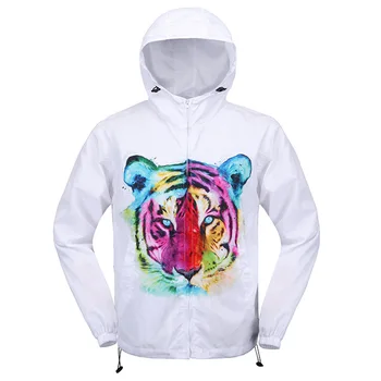 

Men Outerwear 2017 Diy Hiking Outdoor Spring/autumn Man Coat Male Brand Jackets Tops 3d Printing Funny Clothing Windbreak