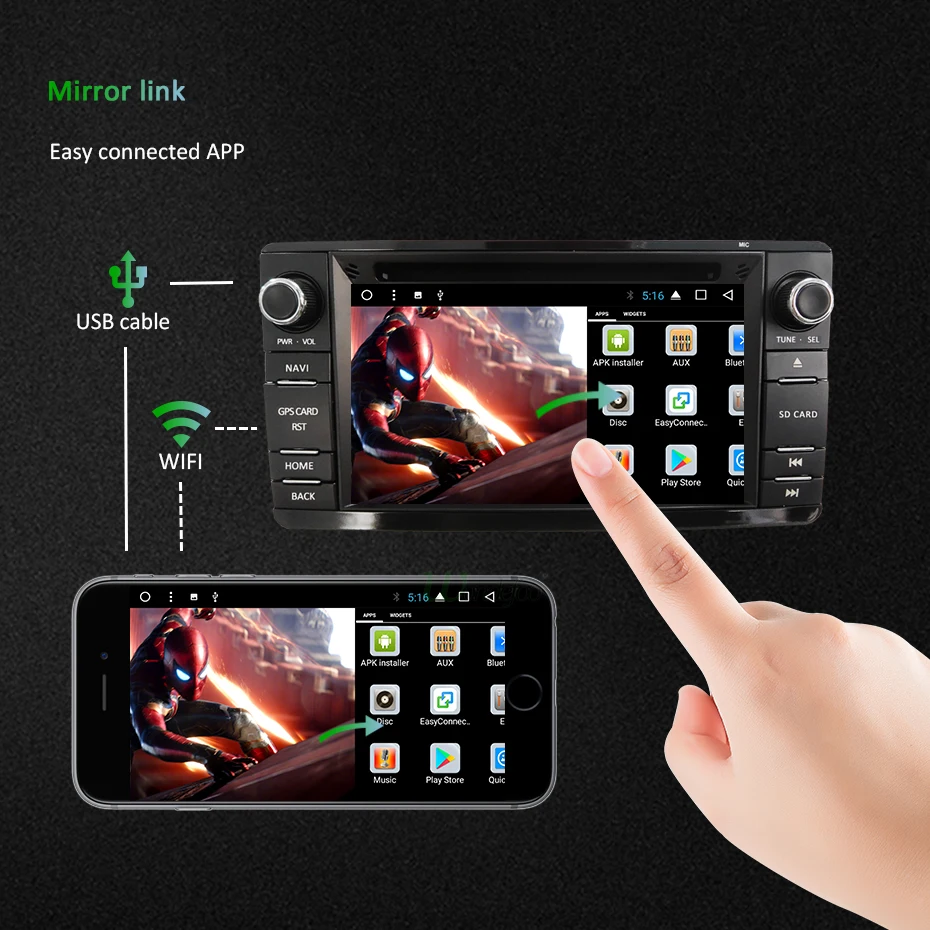 Best DSP 2 DIN Android 9.0 4G RAM 64G ROM GPS RADIO For Mitsubishi Outlander 2013-2016 Pajero dvd Player screen multimedia navigation 27