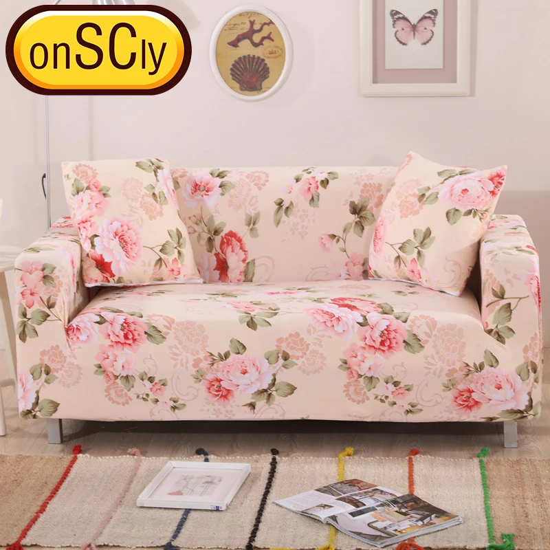 

Bloom Protector Sofa Cover Sofa Slipcover Furniture Couch Cover For Sofa Covers For Living Room Corner Sofa Cover Elastic