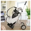 CRESTGOLF Golf Car Holder with 3 Pens Bag Holders Golf Decorations Desk Gifts Golf Souvenirs Novelty Gift Accessories 1