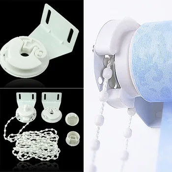

Metal Roller Blind Fittings Brackets Heavy Duty Curtain Accessories Home Textile Eco-Friendly Curtain Zipper Solid And Durable