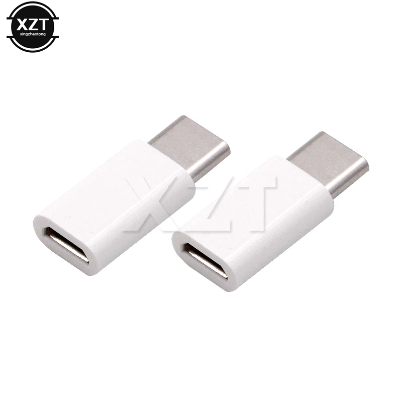 100PCS OTG Type-C USB C Adapter to Micro USB Charge Data USB 3.1 Converter for Oneplus 3 Three Huawei Xiaomi Mi4C Smart Phone