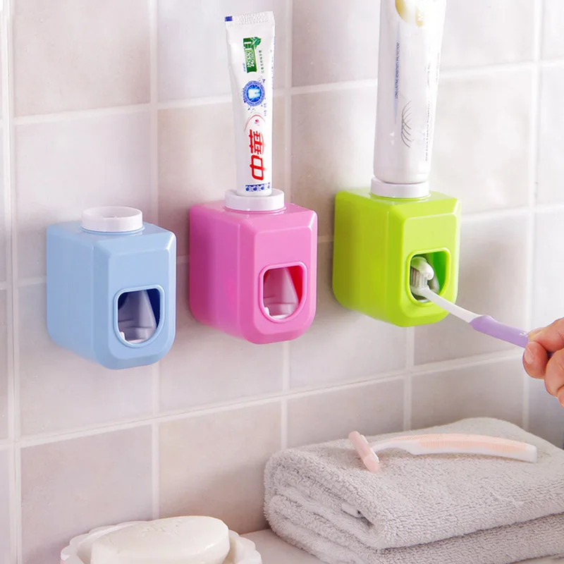 Hands Free Automatic Toothpaste Dispenser Auto Squeezer Toothpaste