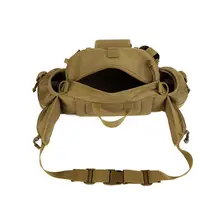 Многоцелевой Тип тактический поясная сумка с держатель для бутылки с водой карман Военная Униформа пакеты Водонепроницаемый хип ремень сумка