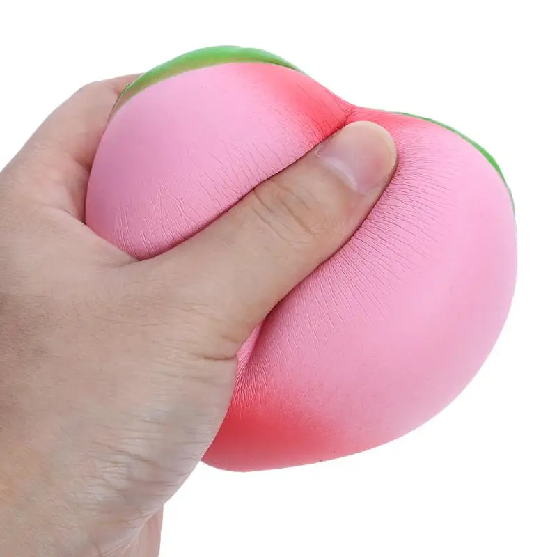 jumbo Kawaii Персиковый Крем ароматизированный медленно поднимающийся игрушечный мягкий телефонный ремень детские игрушки для прикольных игр для детей подарок