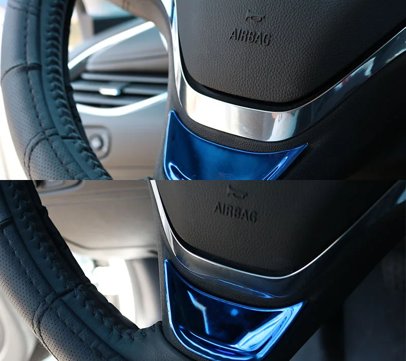 Lsrtw2017 Нержавеющая сталь рулевое рулевая Панель Планки для Chevrolet Malibu XL 2012 2013