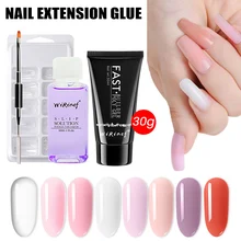 Гель продлевающий половой акт для ногтей художественные наконечники для ручек комплект пресс-формы инструмент для макияжа Мода для женщин H7JP