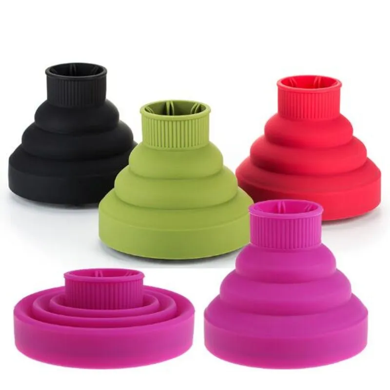 

1Pc Pro Scalable Folding Hair Curl Universal Interface Diffuser Blower Makeup Cover Wind Hood Hairdresser Salon Barber